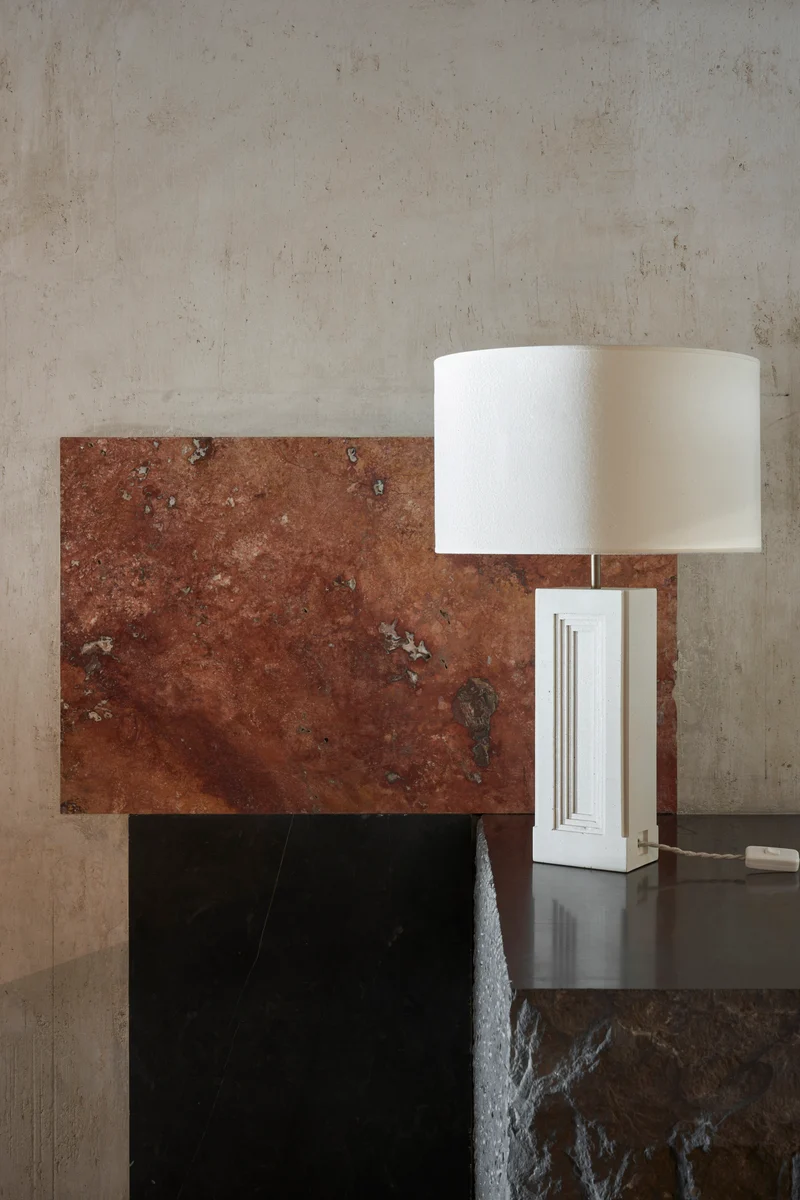 Brutalist Nini Concrete Table Lamp