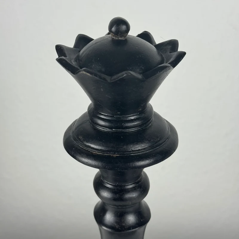 Statues d'Échecs (Pièces d'Échecs en Résine - Ensemble de 3)