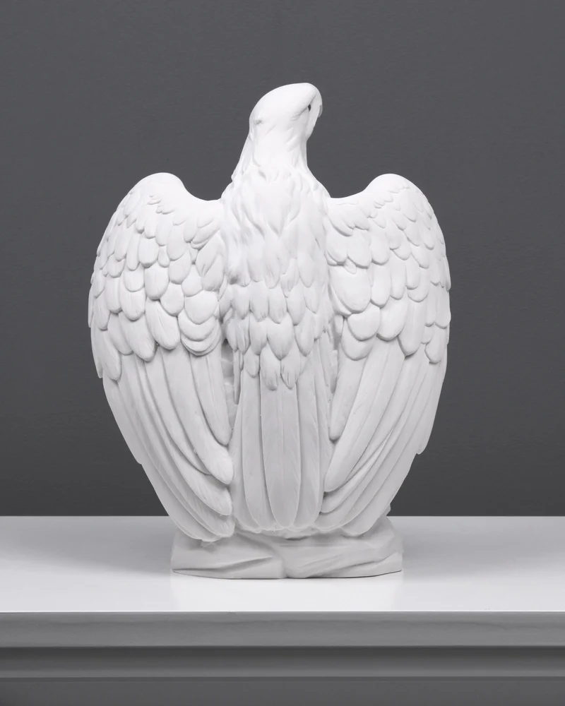 Statuette Aigle - sculpture en marbre