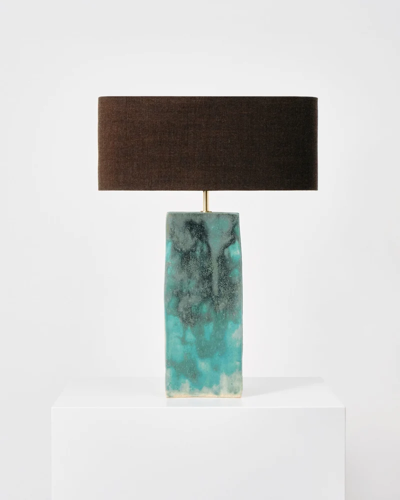 Rectangular Ceramic Table Lamp