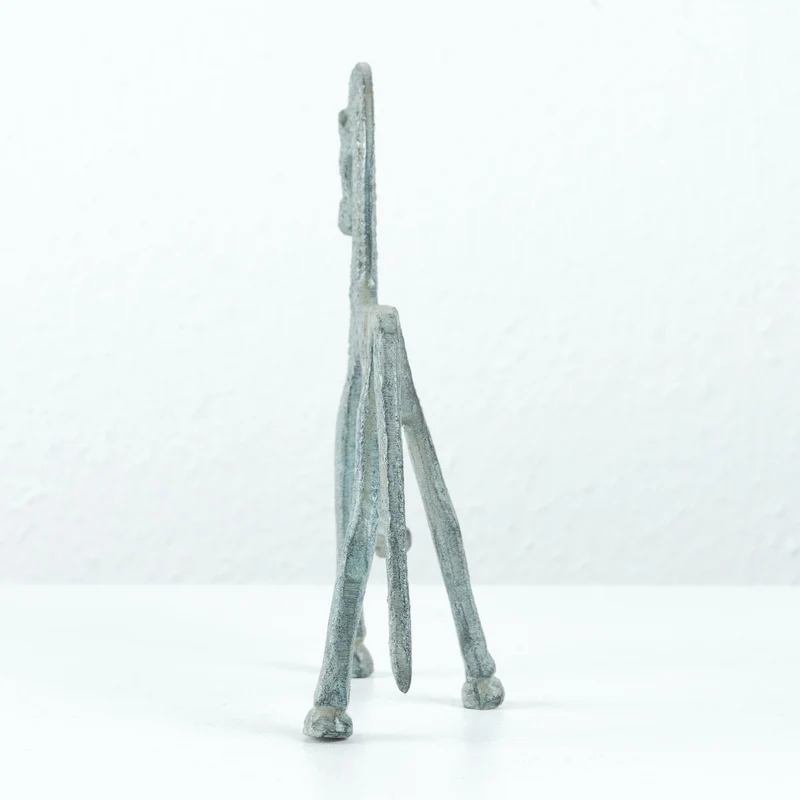 Statuette de cheval grec (petite taille, bronze vert)