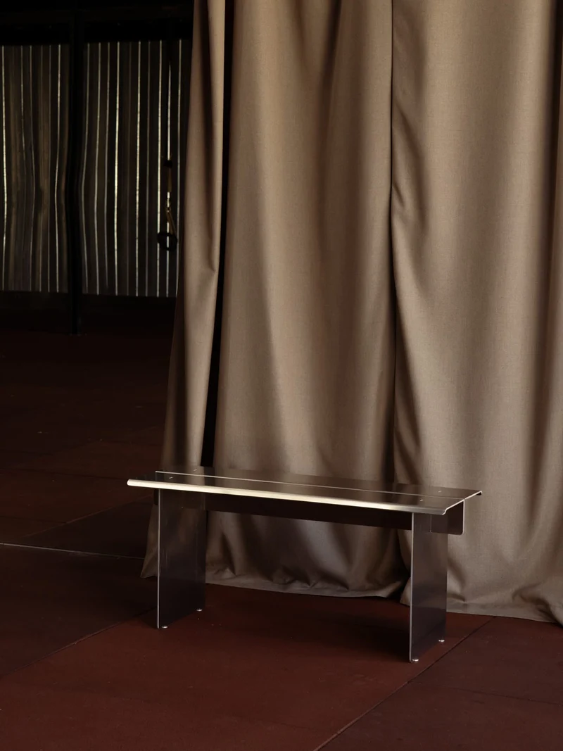 "Pleg Bench" Aluminium