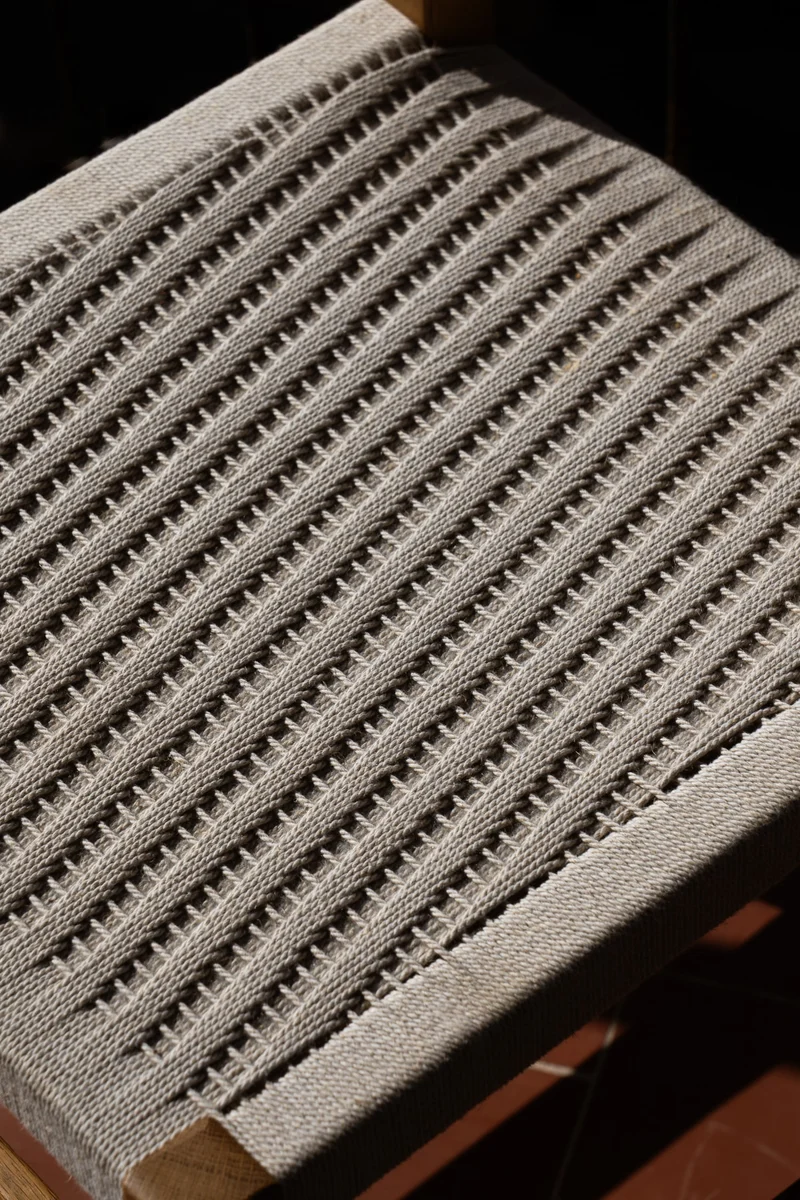 "Cadira.03" Hand Woven Oak Chair