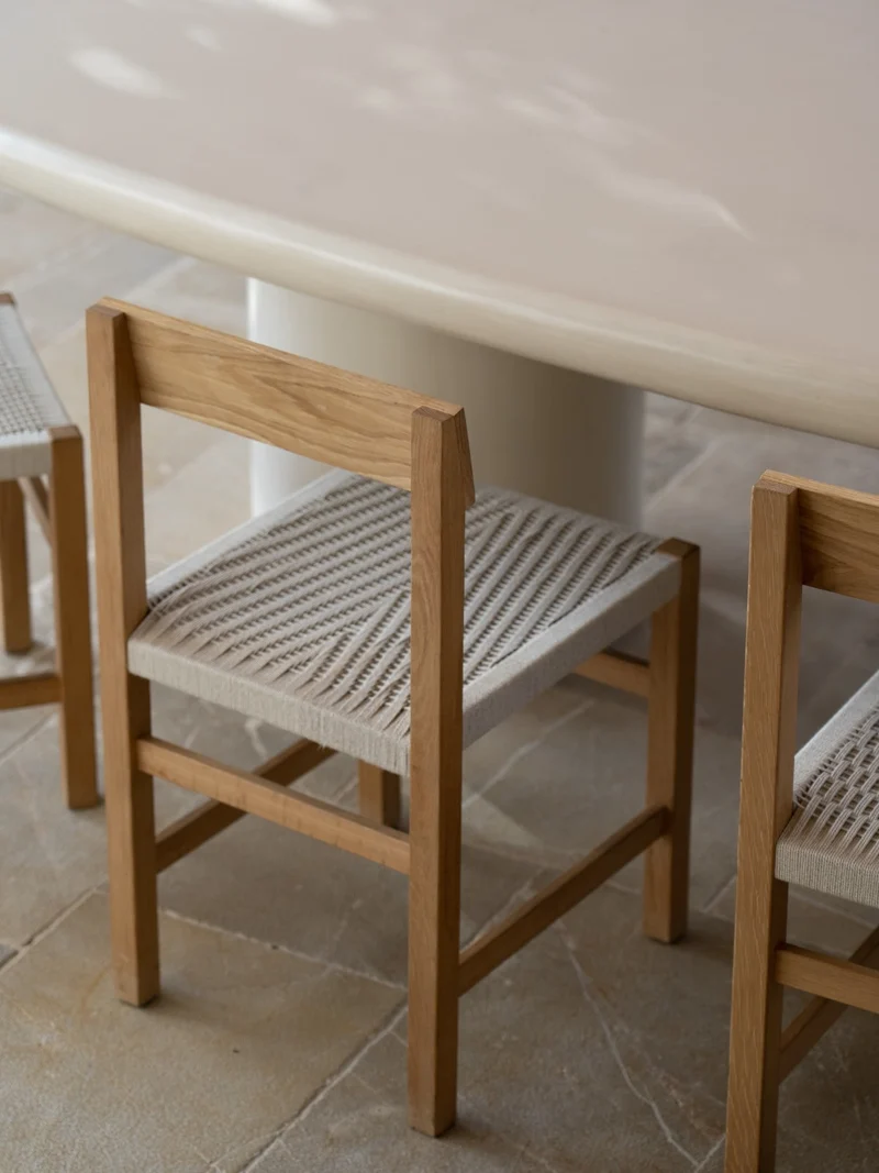 "Cadira.01" Hand Woven Oak Chair
