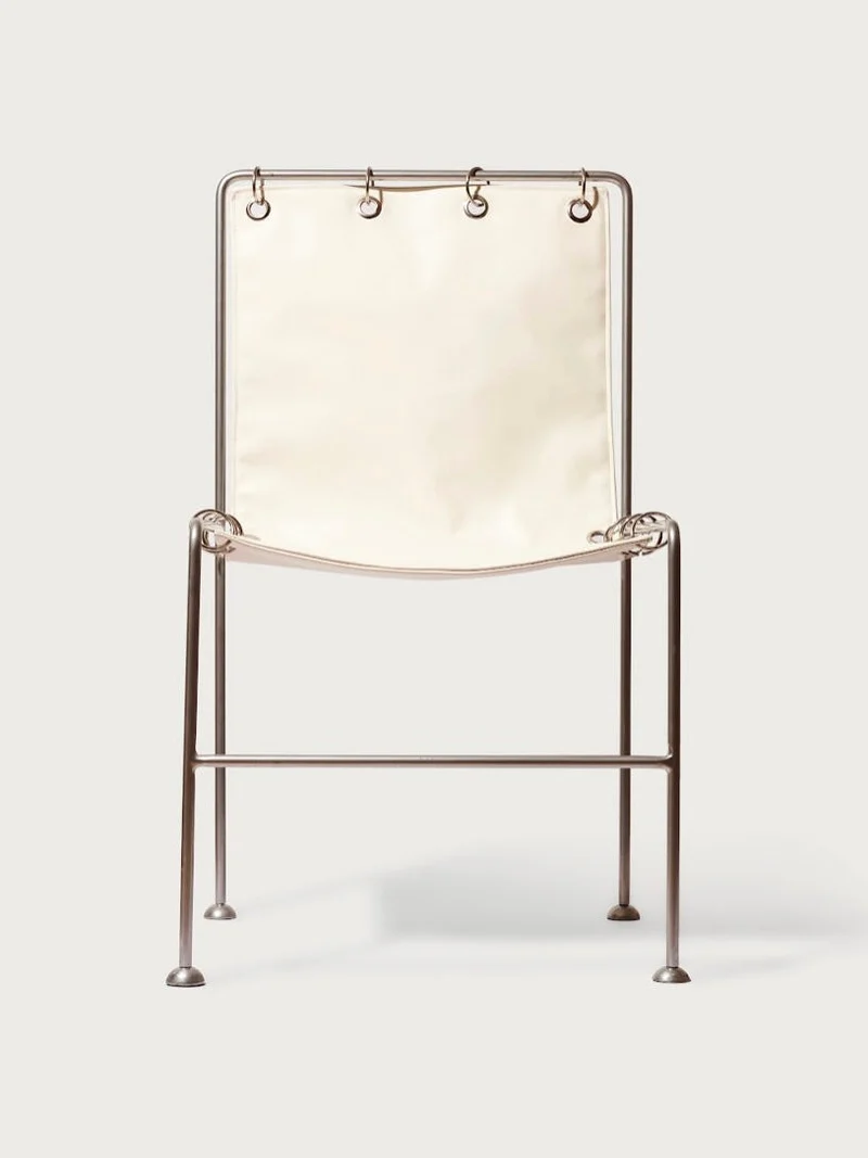 Institution Sculptural Chair, Leather