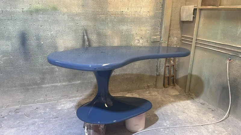 Piano Desk in Lacqued Wood