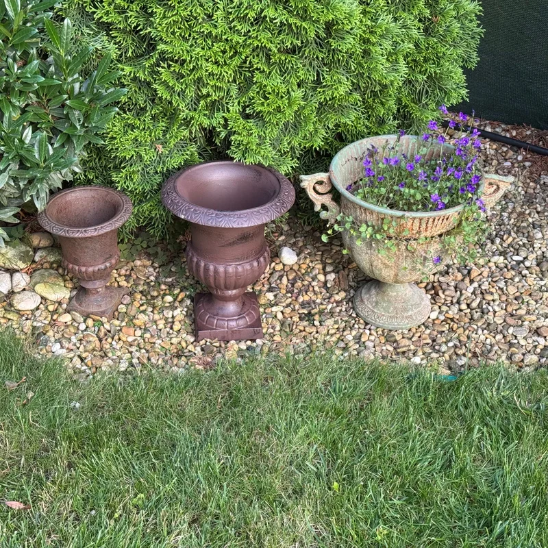 Urne De Jardin En Fonte