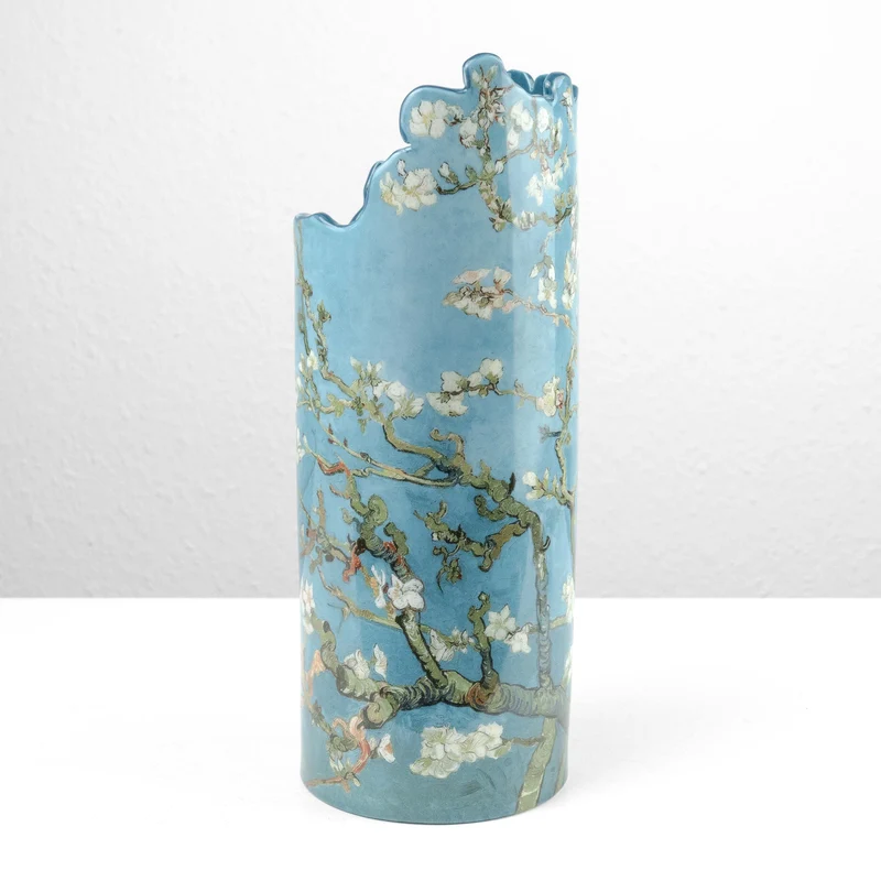 Vase en Céramique "L'Amandier en Fleurs de Van Gogh"