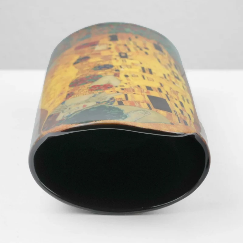 Vase en Céramique "Le Baiser de Klimt"