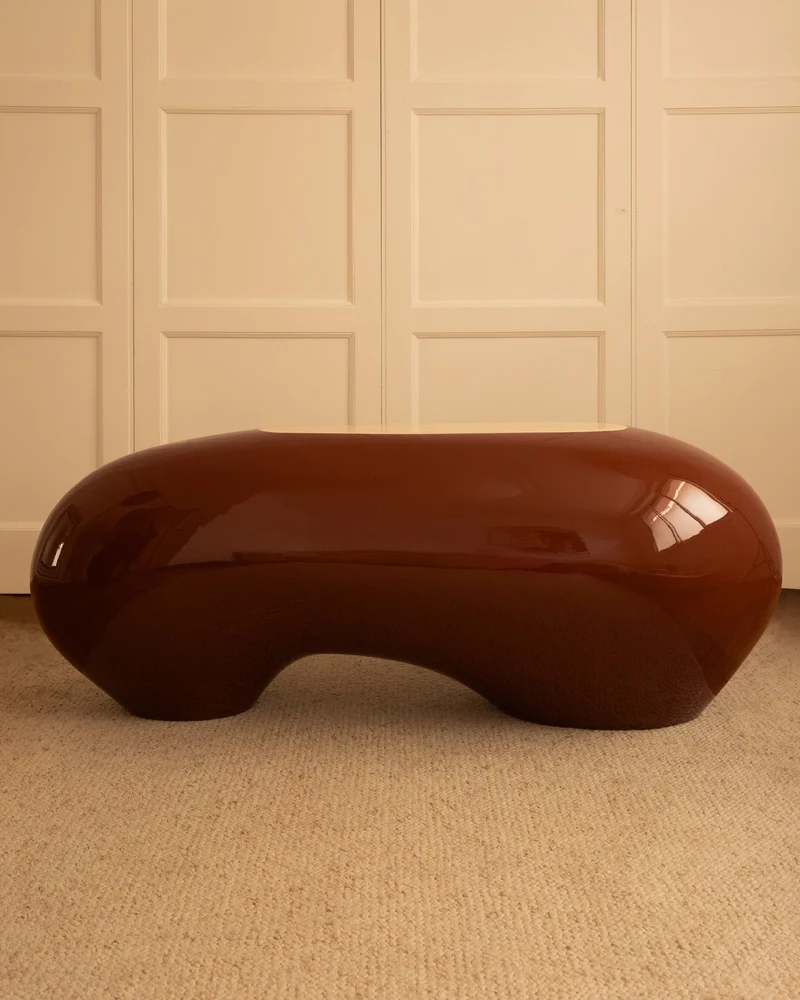 Lacquered Bench - 1970s