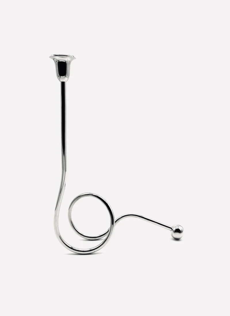 Vintage Candle Holders in Steel - Italian Collection