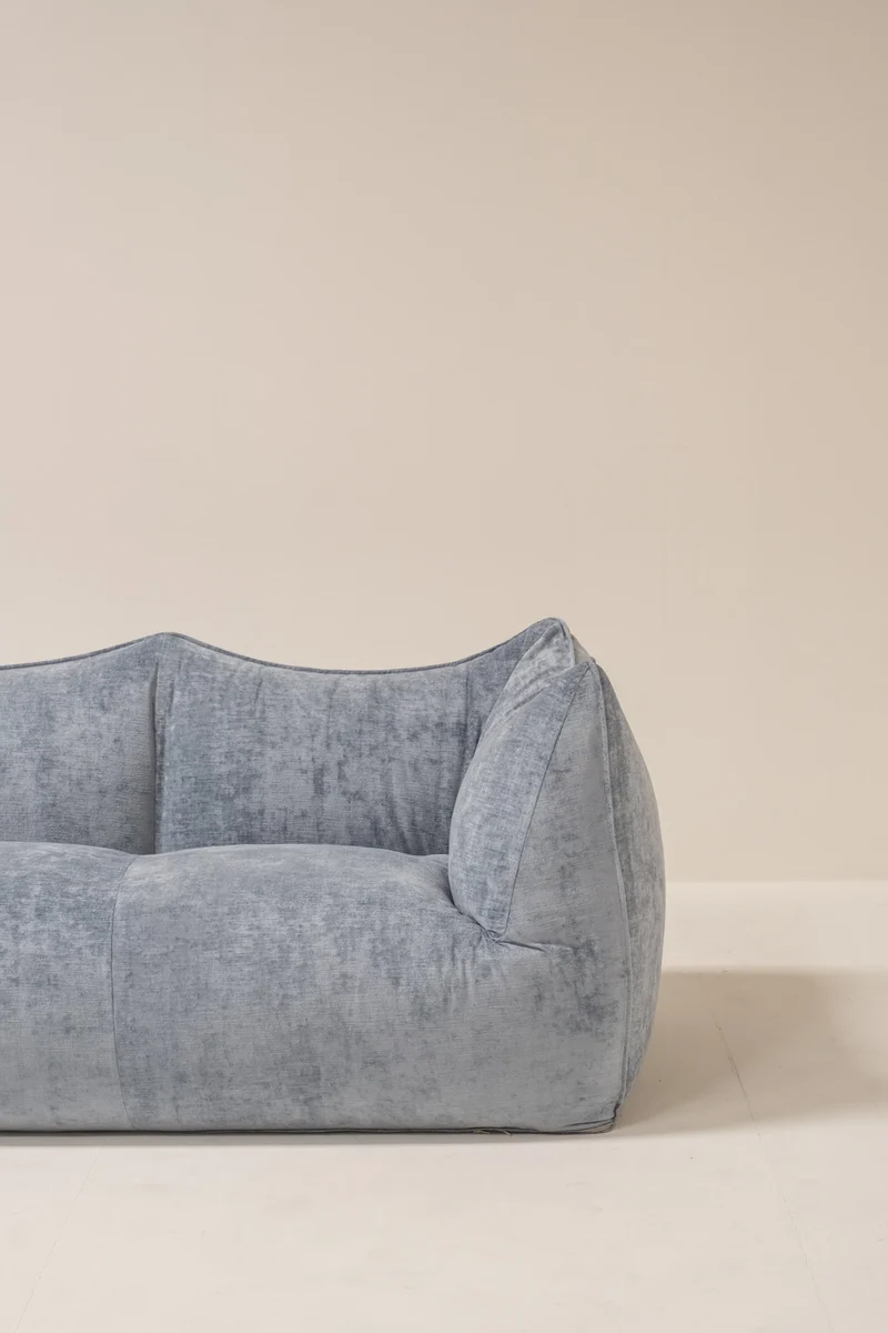 “Le Bambole” Sofa by Mario Bellini for B&B Italia, Velvet Upholstery, Italy, 1970s