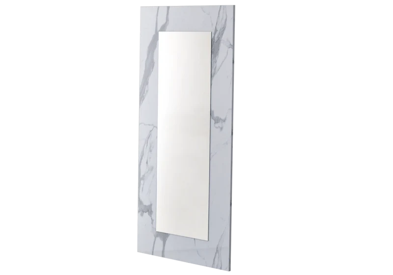 Mur TV design marbre blanc – VITTORIA
