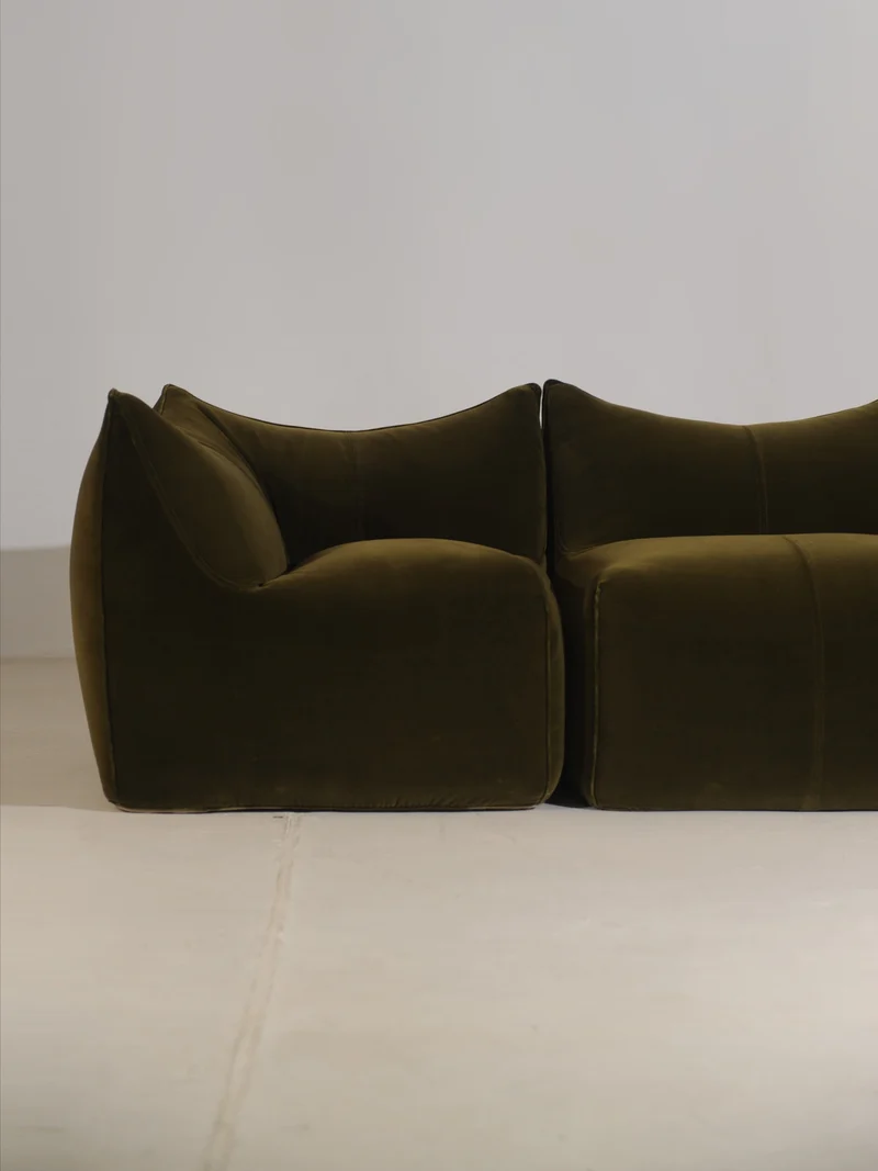 Rare Le Bambole Sectional Sofa by Mario Bellini, Italy 1971