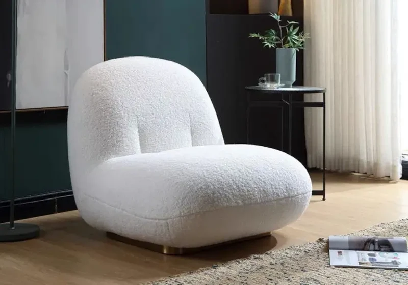 Fauteuil lounge beige - Pacha