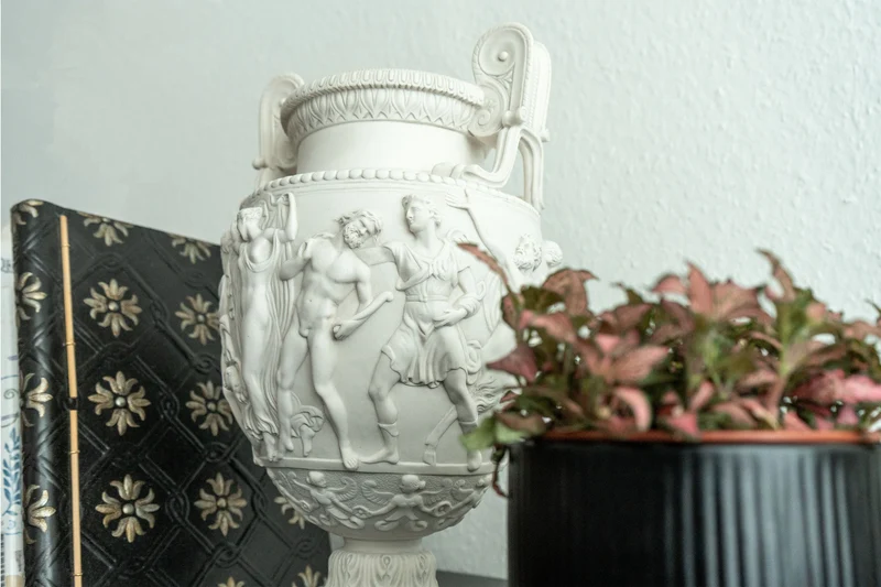 Vase Townley - sculpture en marbre