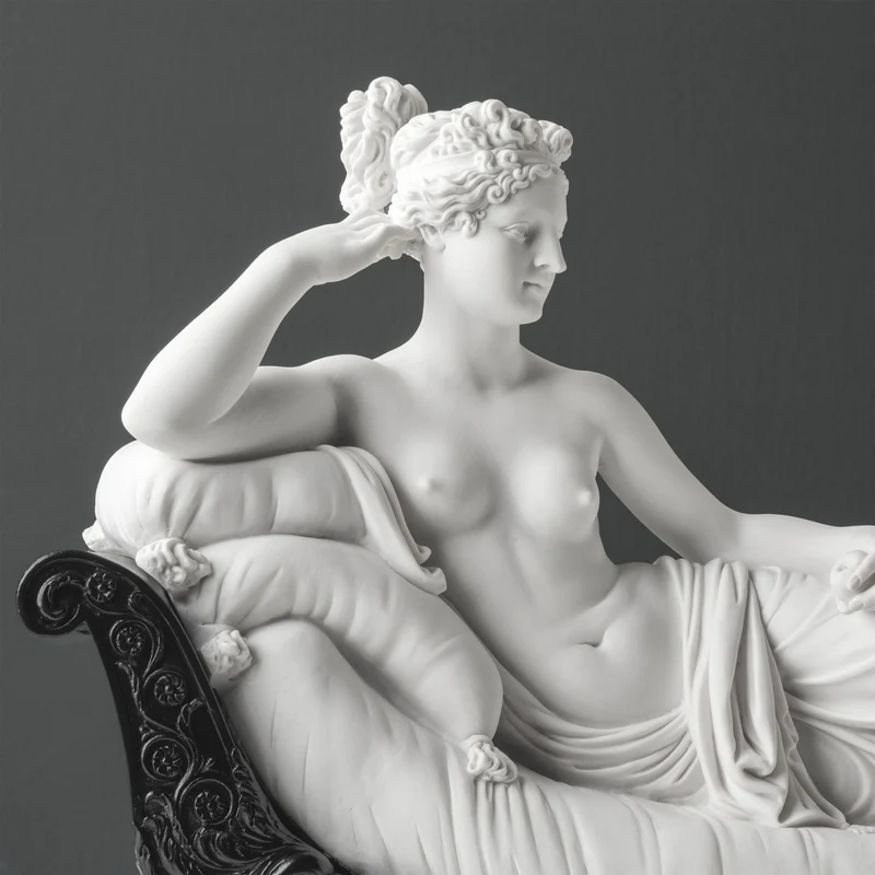 Vénus Victrix (Pauline Bonaparte) – sur socle noir