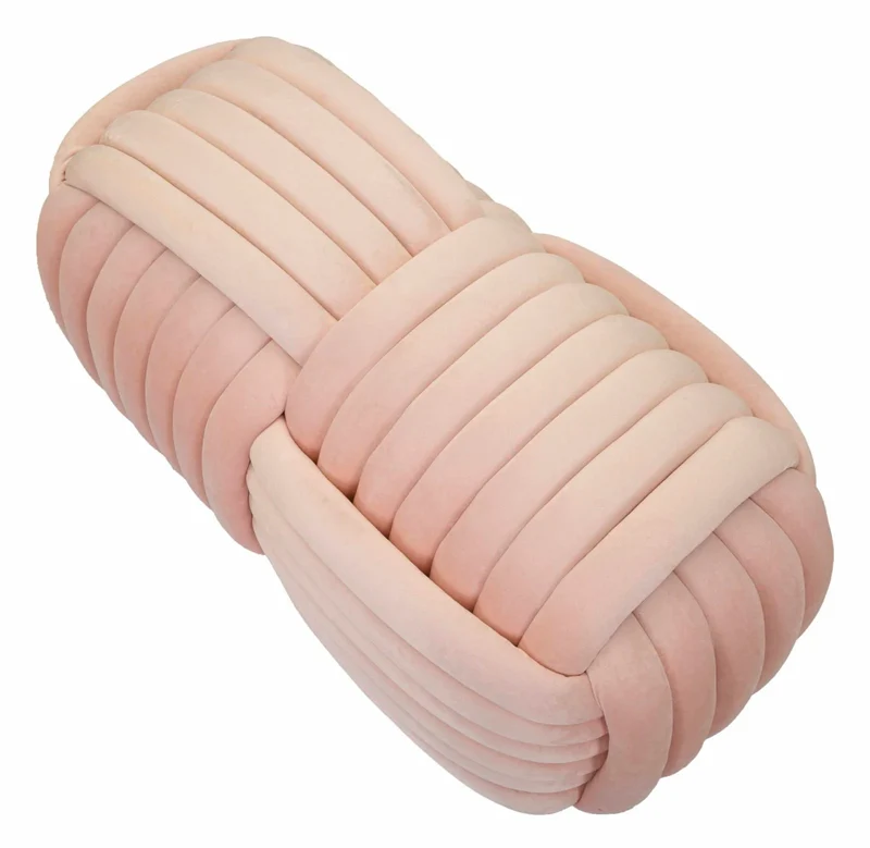 Banc en velours rose – Siège rembourré Sofy