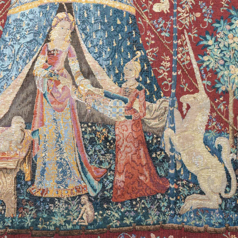 Tapisserie Gobelin A mon seul désir (Tissage Jacquard)