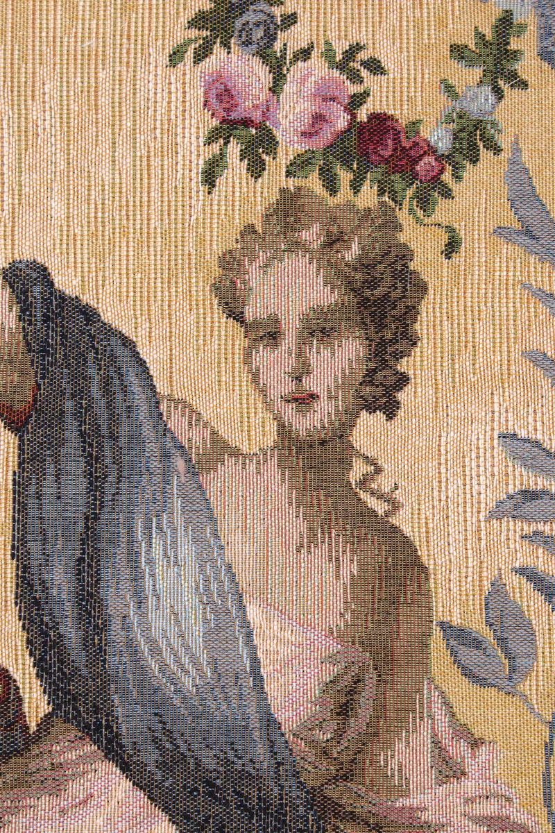 Tapisserie Gobelin Blason (Tissage Jacquard)
