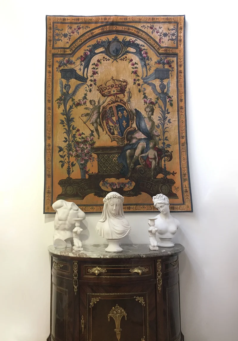 Tapisserie Gobelin Blason (Tissage Jacquard)