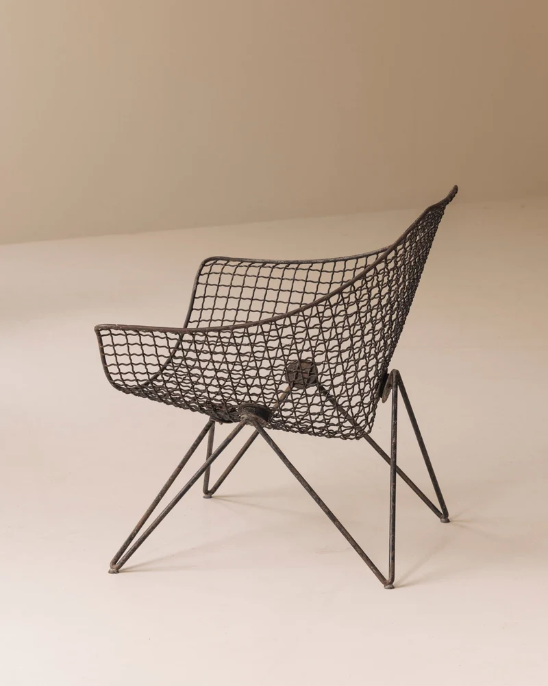 Exceptionally rare pair DU 43 lounge chairs by Gastone Rinaldi for RIMA, 1950s
