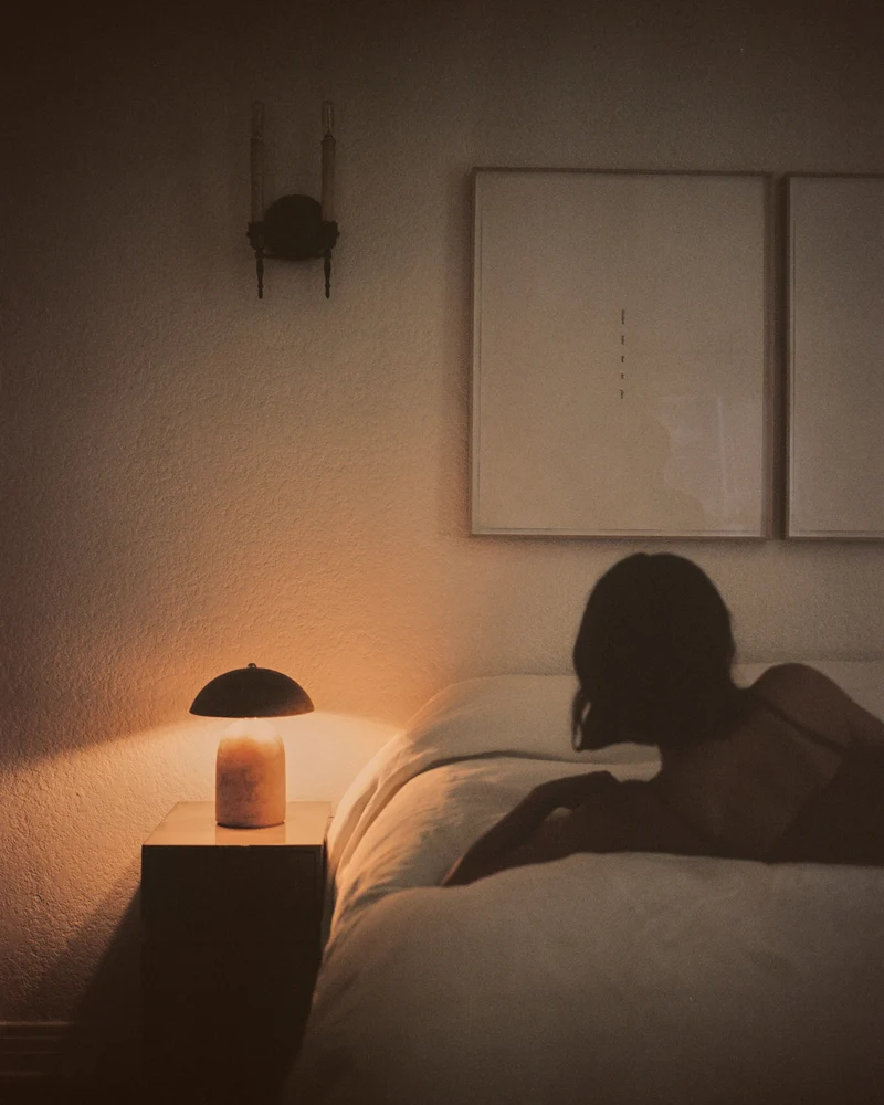 Lime Plaster Tera Table Lamp