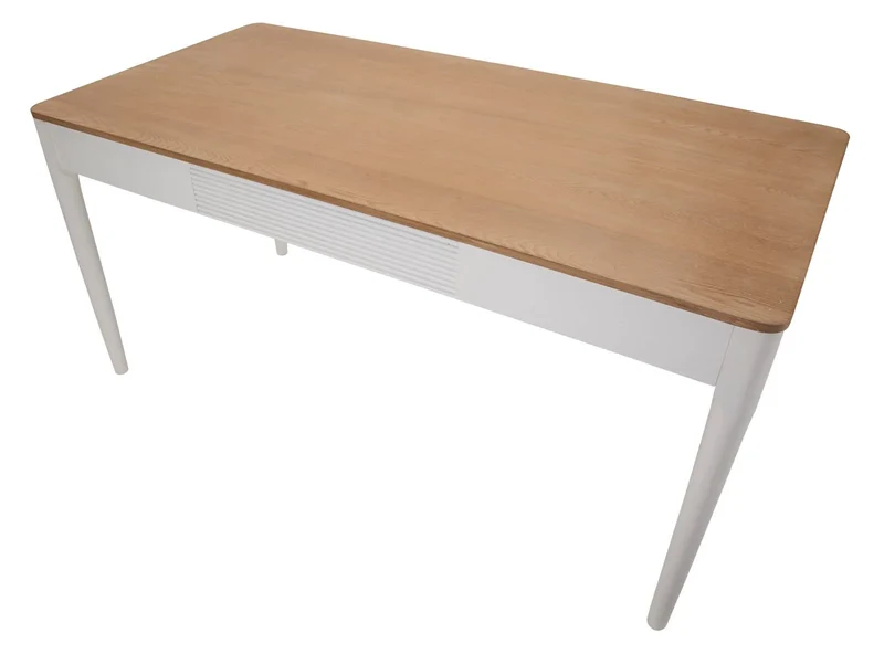 Table à manger en bois blanc – Matera Modern Design