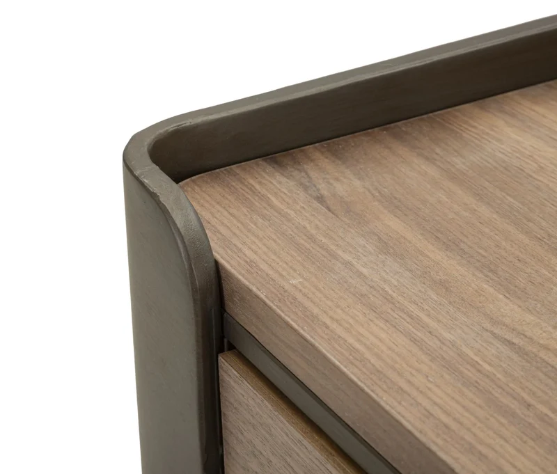 Table basse en bois avec tiroirs – Salon moderne Toronto