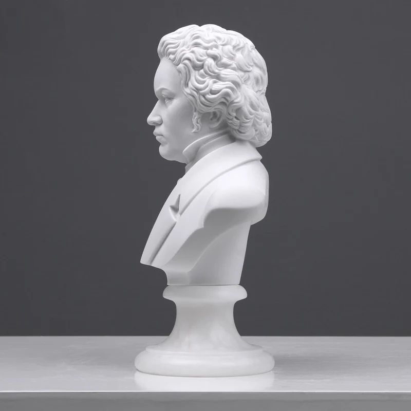 Beethoven Buste Sculpture (Petit)