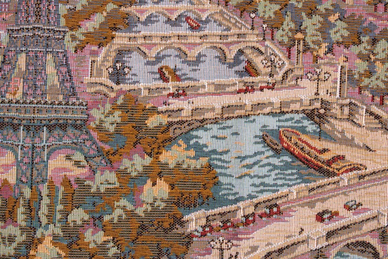 Tapisserie Gobelin Paris (Tissage Jacquard)