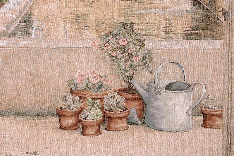 Tapisserie Gobelin Paysage en Provence (Tissage Jacquard)