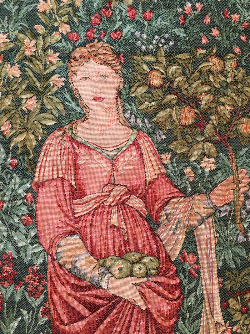 Tapisserie Gobelin Pomona - La déesse de l'abondance (Tissage Jacquard)