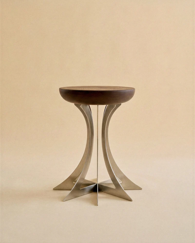 Fibonacci Stainless Steel Side Table