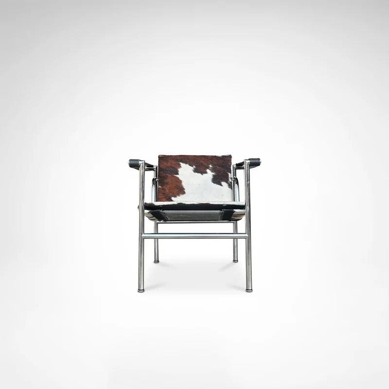 LC1 ponyskin armchair by Le Corbusier et al for Cassina 1980s