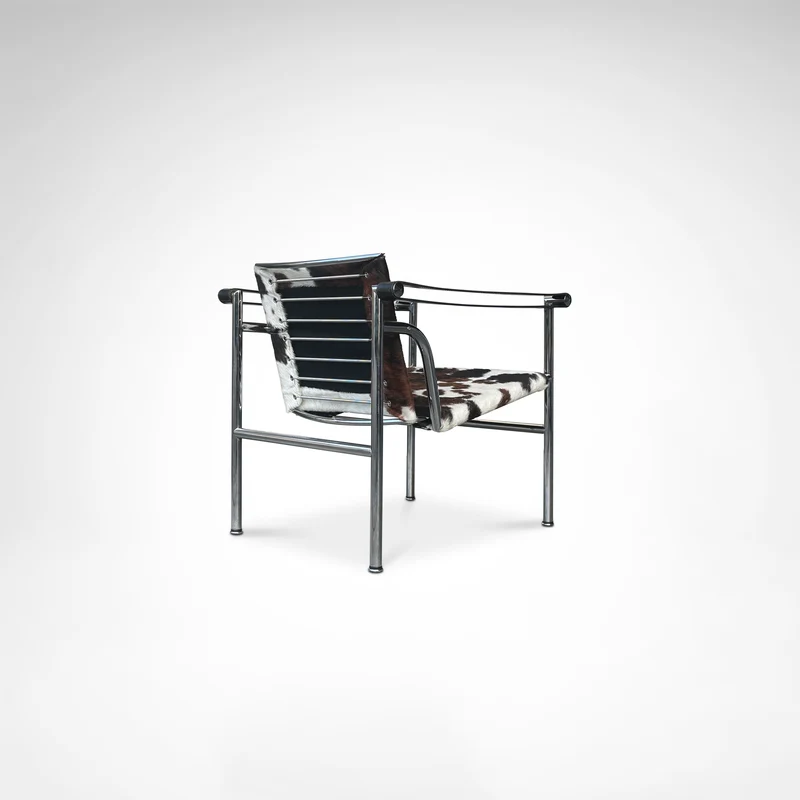 LC1 ponyskin armchair by Le Corbusier et al for Cassina 1980s