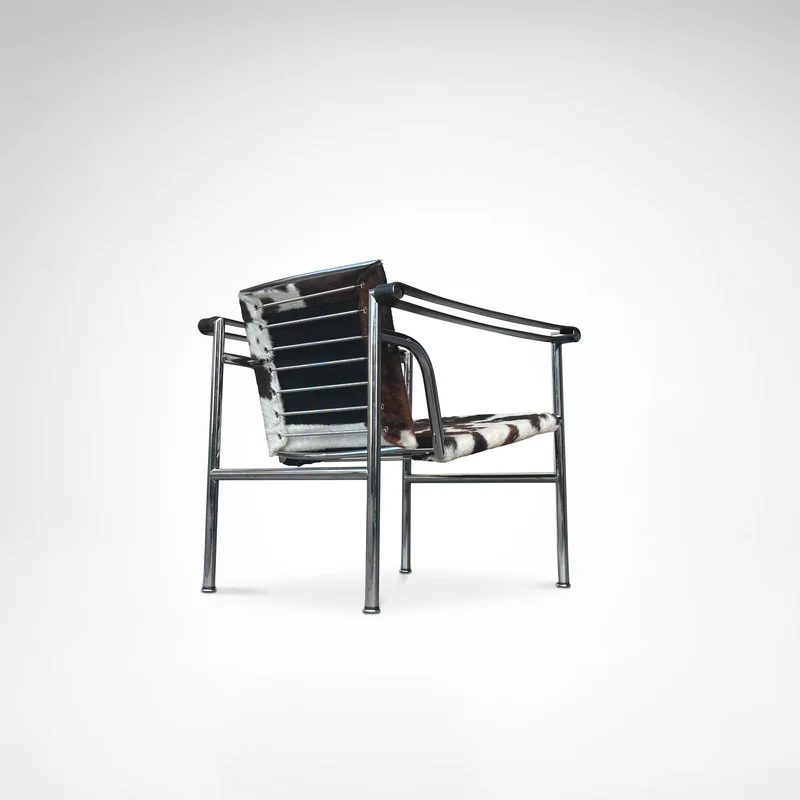 LC1 ponyskin armchair by Le Corbusier et al for Cassina 1980s