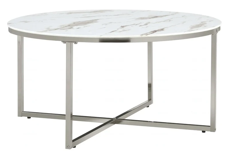 Table basse ronde marbre noir - Gala