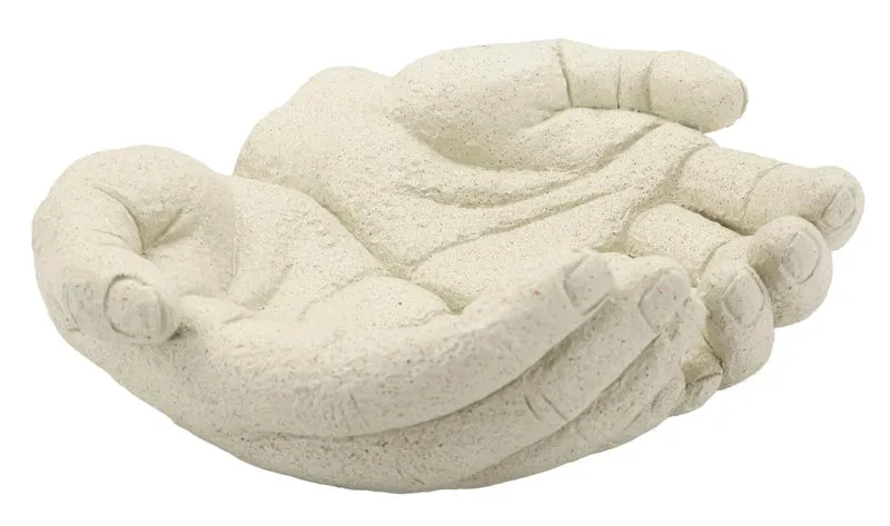 Bol décoratif blanc en résine – Collection Stons