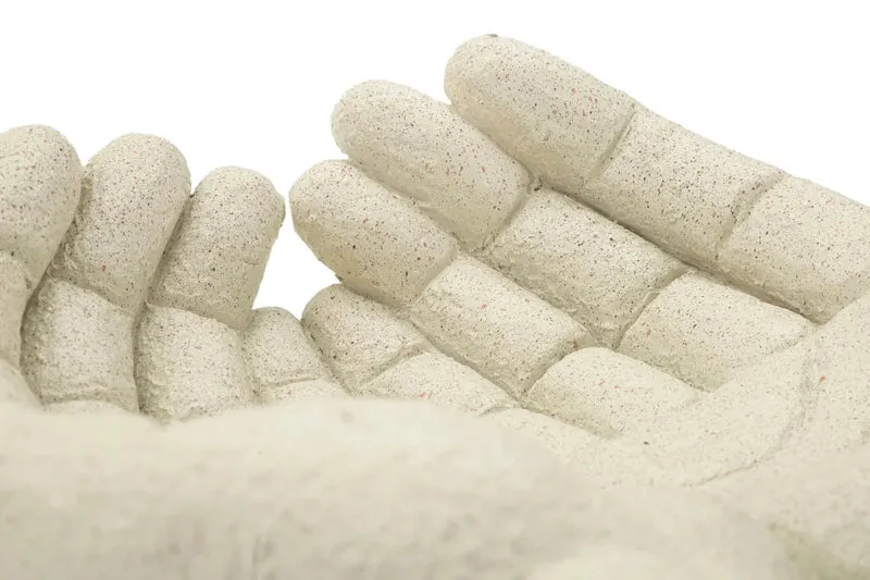 Bol décoratif blanc en résine – Collection Stons