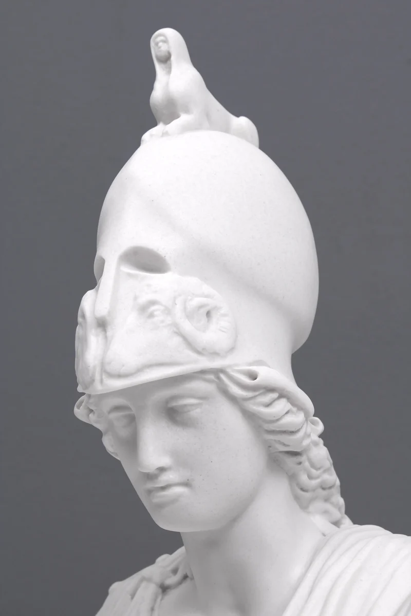 Buste d'Athéna - sculpture en marbre