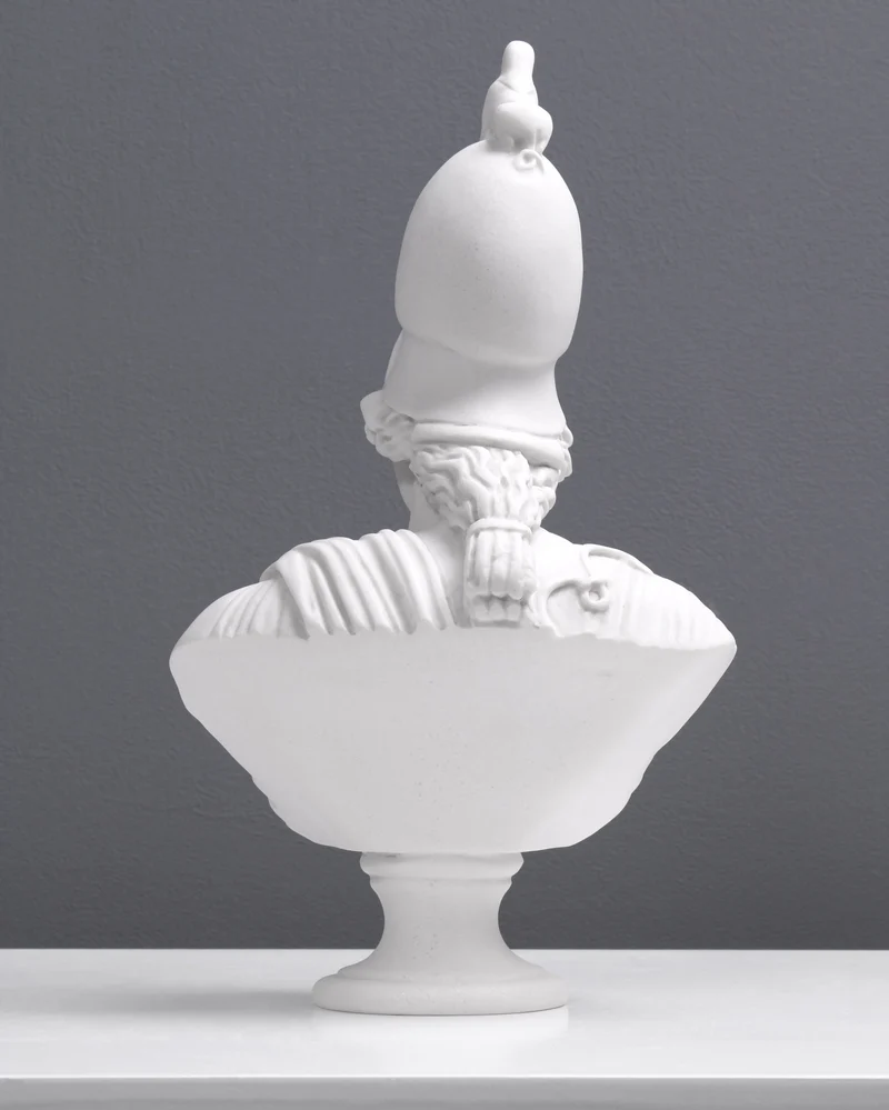 Buste d'Athéna - sculpture en marbre