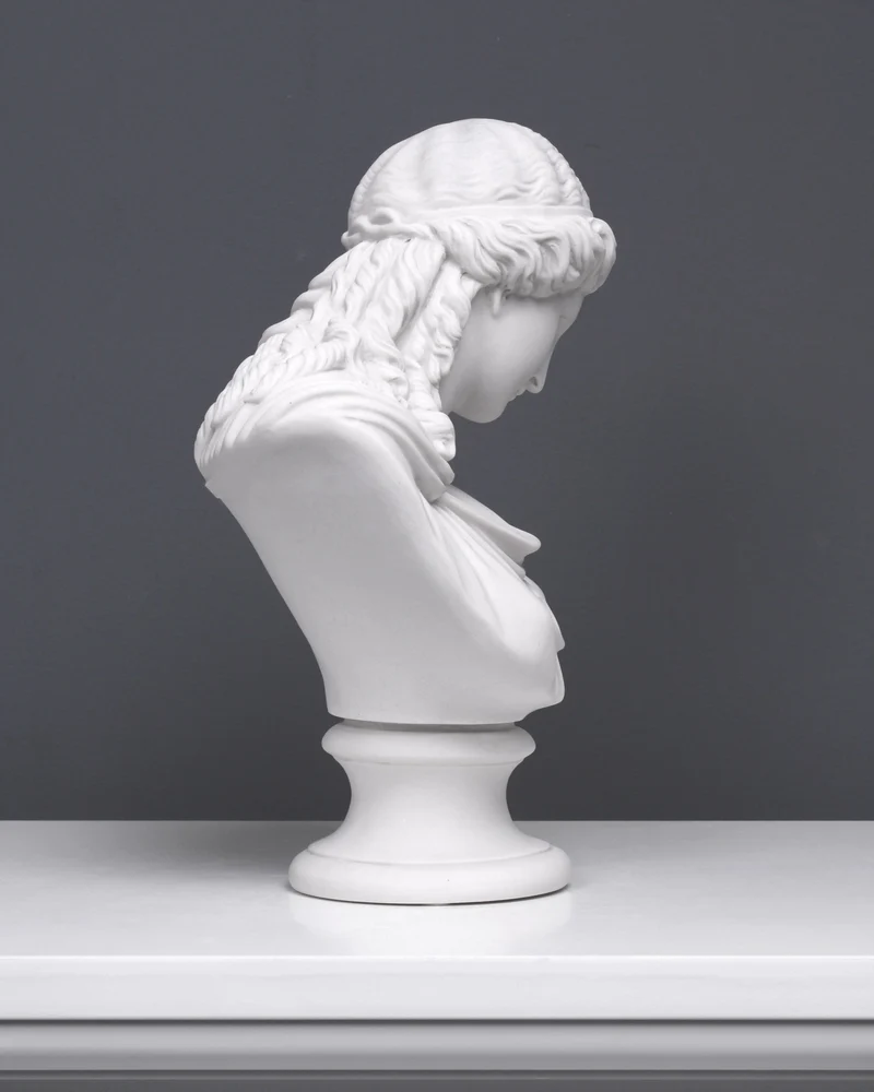 Buste d'Eiréné - déesse de la paix - sculpture en marbre