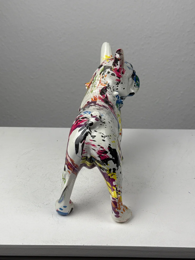 Bouledogue français Pop Art (Art moderne éclaboussé)