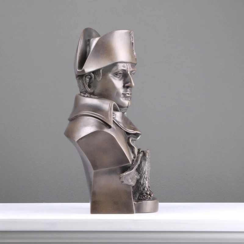Buste de Napoléon avec Aigle (bronze) - sculpture en marbre