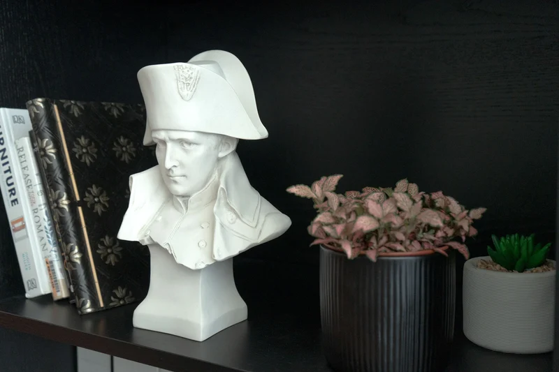 Buste de Napoléon Bonaparte - sculpture en marbre