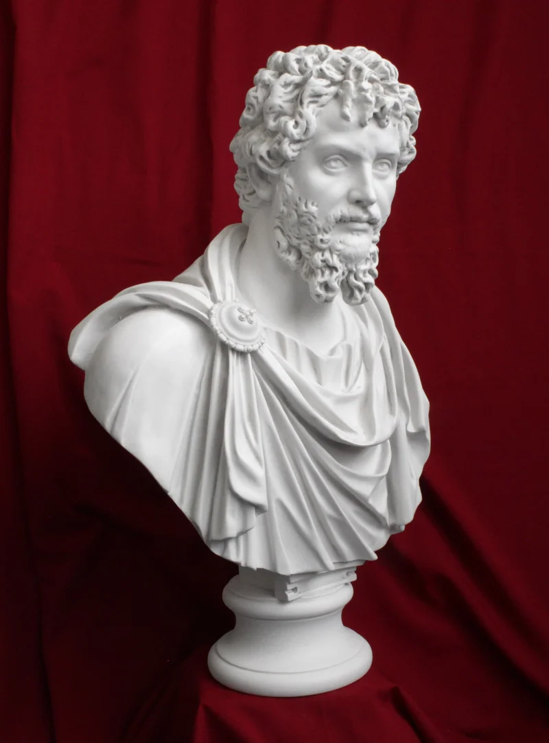 Buste de Septime Sévère - sculpture en marbre