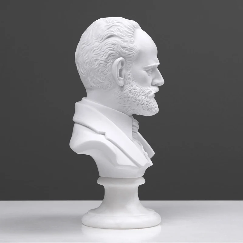 Buste de Tchaikovsky - sculpture en marbre