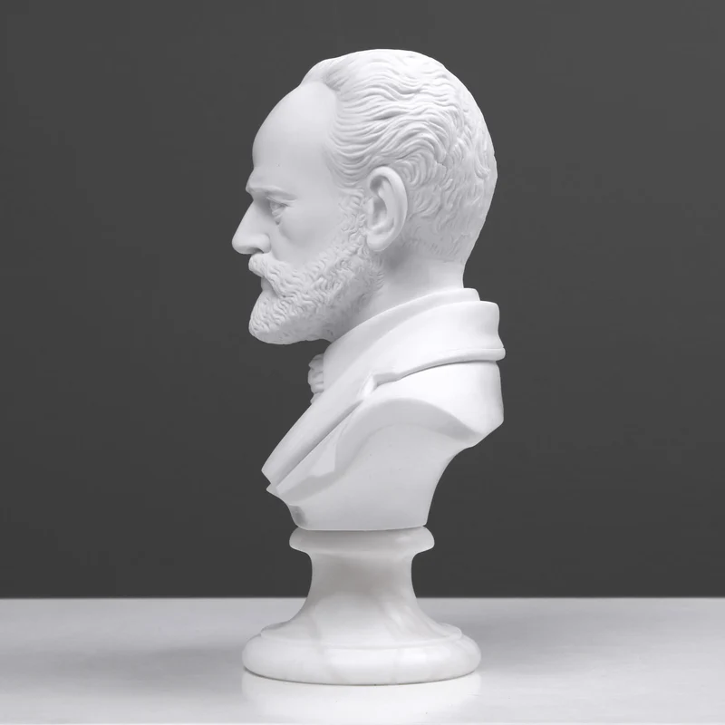 Buste de Tchaikovsky - sculpture en marbre