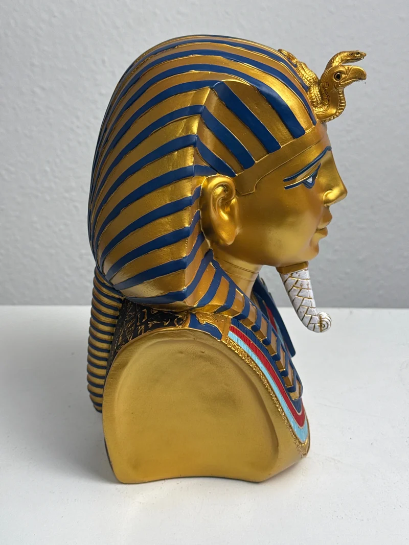 Buste de Toutankhamon – Statue de Pharaon Égyptien